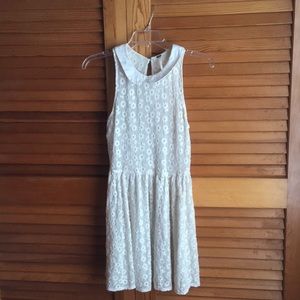 Free People sheer daisy lace dress